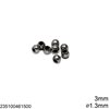 CCB Bead 3mm with 1.3mm hole UV