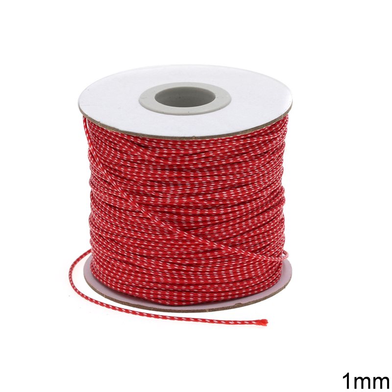 Polyester Cord Two-tone 1mm