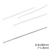 Silver 925 Head Pin 0.6mm with Head 1.8mm