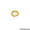 Silver 925 Jumprings 0.6x0.9mm