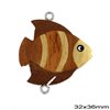 Wooden Space - Fish 32mm