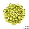 Plastic Illusion Miracle Round Beads 10mm with 1.8mm hole