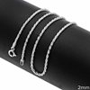 Silver 925 French Rope Chain 2mm