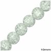 Glass Crackle Bead 10mm, 80cm