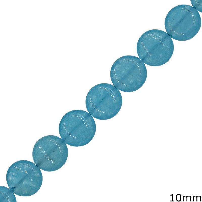 Amazonite Disk Flat Beads 10mm
