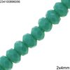 Faceted Beads Rondelle 2x4mm