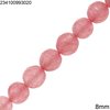 Jade Faceted Round Beads 8mm
