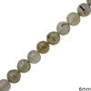 Green Labrodorite Beads 6mm