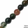 Indian Agate Beads 10mm with Hole 2mm