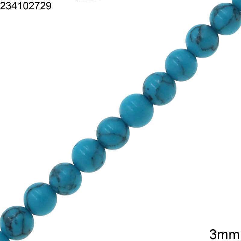 Turquoise Beads 3mm