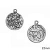 Casting Coin Pendant Alexander the Great 22mm