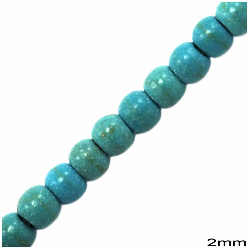Turquoise Beads 2mm