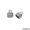 CCB Oval Cap with 13x8mm hole