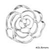 Casting Pendant - Flower 43.5mm
