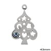 New Year's Lucky Charm Christmas Tree 43mm