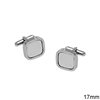 Stainless Steel Cufflinks Square Shape