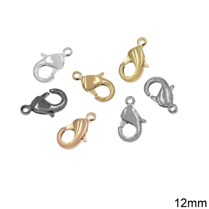 Brass Lobster Claw Clasp  12mm