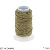 Double Waxed cord 1mm