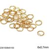 Iron Jump Ring Soft Wire 6x0.7mm