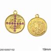 Casting Constantinato Coin Pendant 19mm