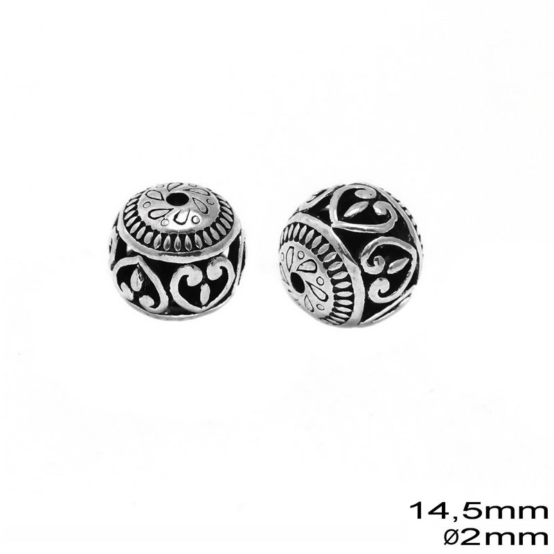 Casting Hollow Bead 14,5mm