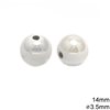 Ceramic Round Bead 14mm with Hole 2.5-3.5mm