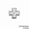 Casting Cross Bead 10x3,5mm