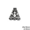 Θυρεός Χυτός Τρίγωνο 20x18mm