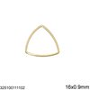 Stainless Steel Triangle Ring 12-20mm