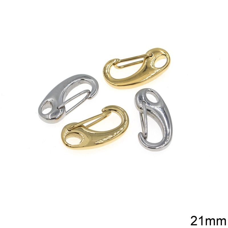 Stainless Steel Lobster Claw Clasp 21mm