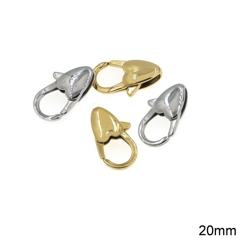 Stainless Steel Lobster Claw Clasp 20mm
