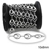 Stainless Steel Oval Link Chain 10x8mm