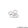 Silver 925 Jump Ring 0.9mm