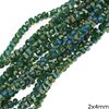 Crystal Beads in Bone Shape 2x4mm