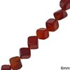 Semi Precious Square-Rhombus Beads 6mm