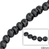Hematine Disk Beads 10mm