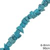 Natural Chinese Turquoise Chips Beads 6-8mm 90cm