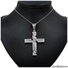 Stainless Steel Necklace Jesus Christ 10x38x60mm