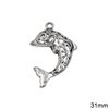 Casting Pendant Dolphin 31mm