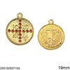 Casting Constantinato Coin Pendant 19mm