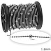 Stainless Steel Ball Chain 1.2mm with Ball 2.9mm