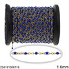 Stainless Steel Link Chain with Enamel 1.6mm