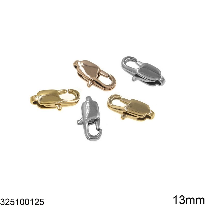 Stainless Steel Lobster Claw Clasp 13mm