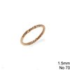 Δαχτυλίδι Ασημένιο  925 Βέρα Διαμαντέ Σαγρέ 1.5mm