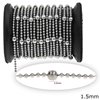 Stainless Steel Ball Chain 1.5mm with Ball 3.5mm