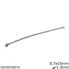 Silver 925 Head Pin 0.7mm with Ball 1.3mm