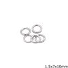 Silver 925 Jump Ring 0.9mm