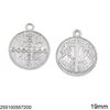 Casting Constantinato Coin Pendant 19mm