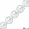 Plastic Pearl Bead A 20mm 