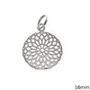 Silver 925 Lacy Pendant 16mm